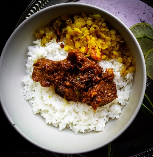 lunch bowl with beef prep1