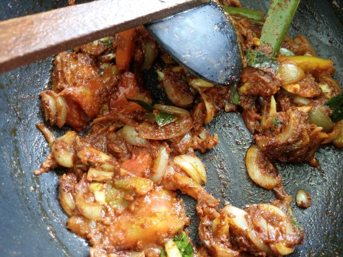 A Srilankan fish curry cooked in a rich, thick gravy made from Coconut milk infused with Tamarind juice. the spices balances the natural flavors, making it perfect for lunch with Rice or a light dinner with bread.