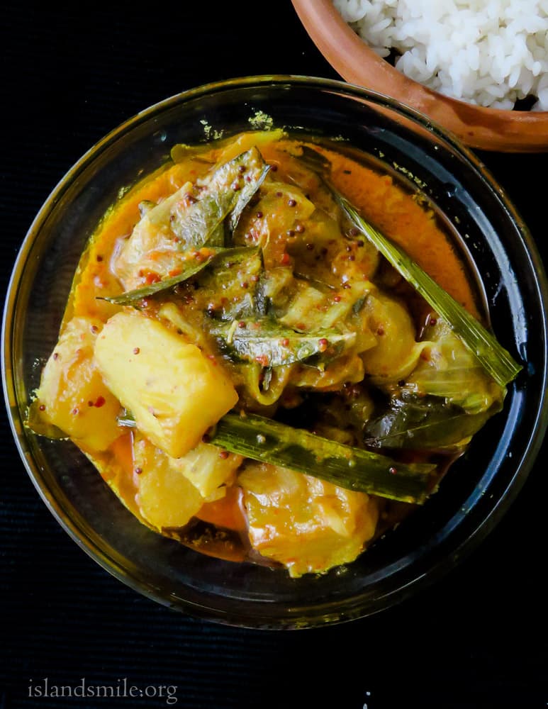 Vegetarian sweet potato curry(srilankan, bathala curry). #srilankan #sweetpotato #curry #vegan #vegetarian #easy 