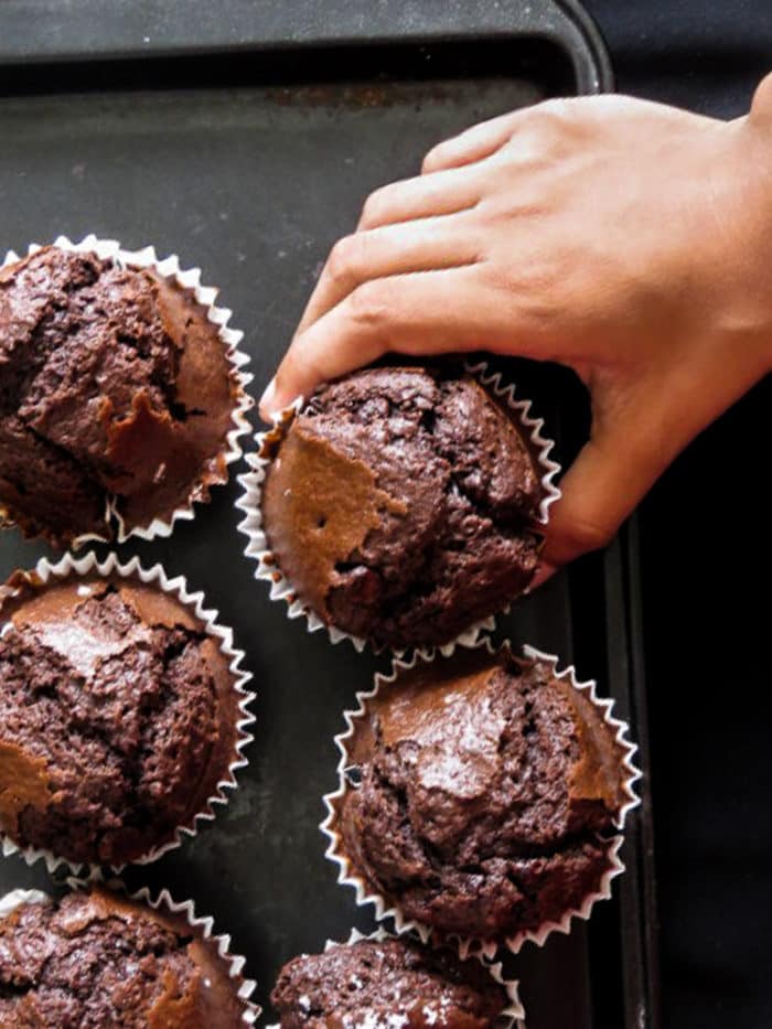 chocolate chocolate muffins-islandsmile.org