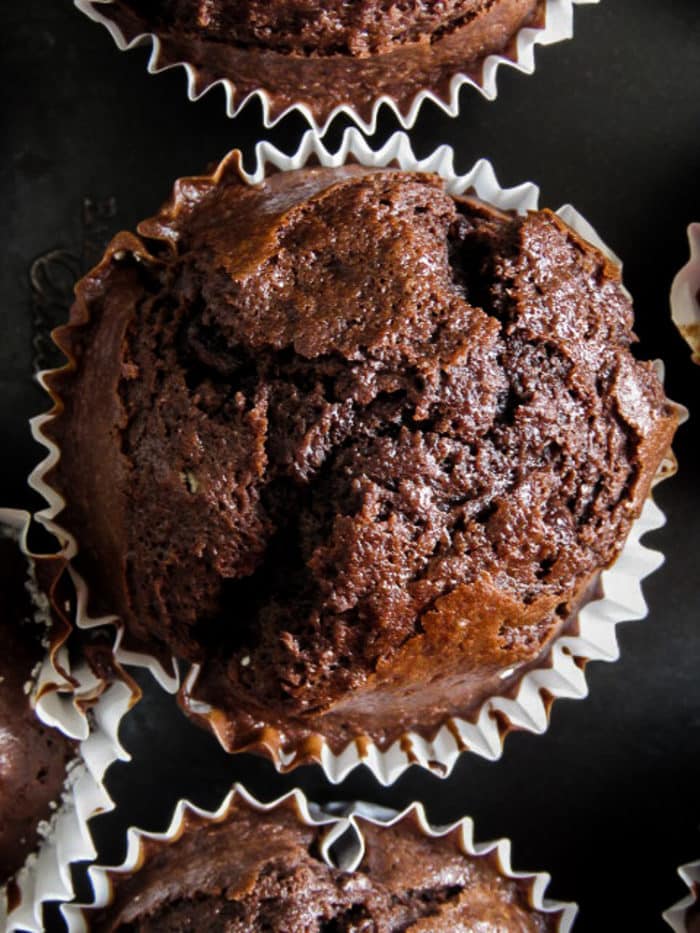 chocolate chocolate muffins
