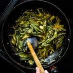String-bean-curry-with-Turmeric-and-Coconut-milk-(Sri Lankan)-islandsmile.
