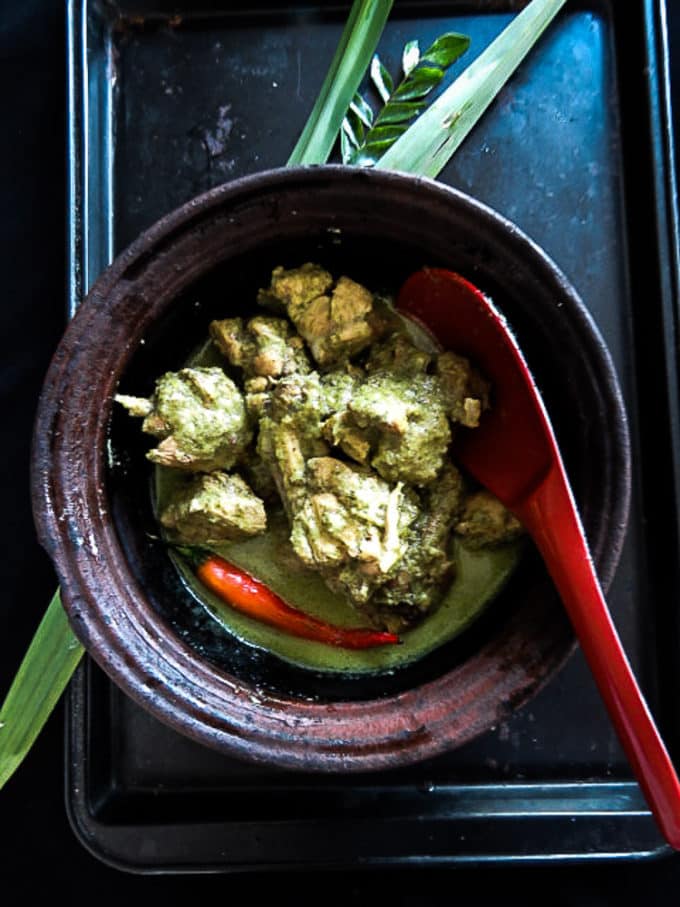 sri lankan green curry chicken-islandsmile.org-