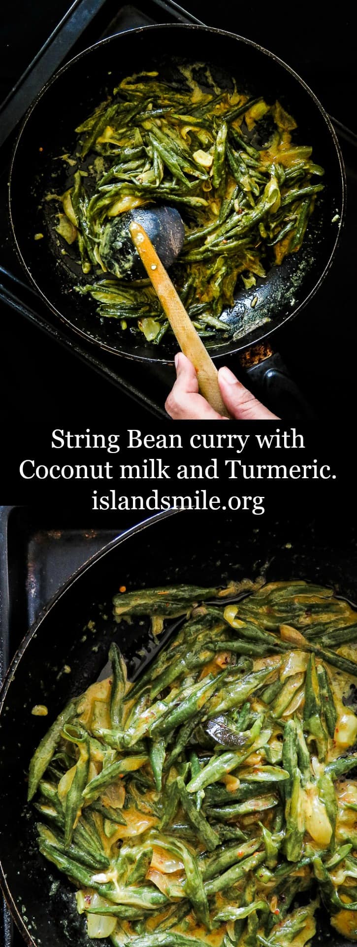 Sri Lankan string bean curry- a vegetarian, coconut milk based dish without the usual heat. healthy, Low-carb, gluten-free, vegan, try this bean curry for a side dish. #bean #curry #vegan #vegetarian #easy #stovetop #srilankan #string bean #coconutmilk #turmeric Sri Lankan string bean curry- a vegetarian, coconut milk based dish without the usual heat. healthy, Low-carb, gluten-free, vegan, try this bean curry for a side dish. #bean #curry #vegan #vegetarian #easy #stovetop #srilankan #string bean #coconutmilk #turmeric