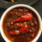 Tamarind red chillie Barbecue sauce-islandsmile.org