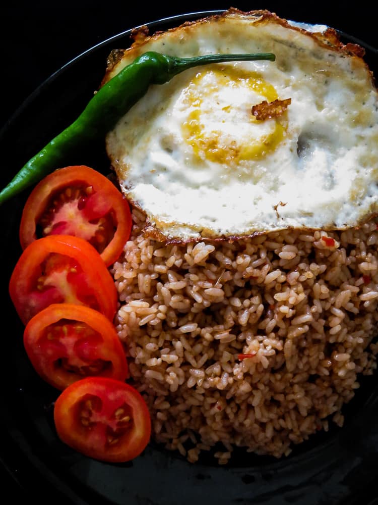 Easy Indonesian Nasi goreng(fried rice)-islandsmile.org