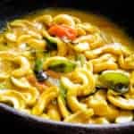 Sri lankan tempered cashew curry cooked in Coconut milk-islandsmile.org