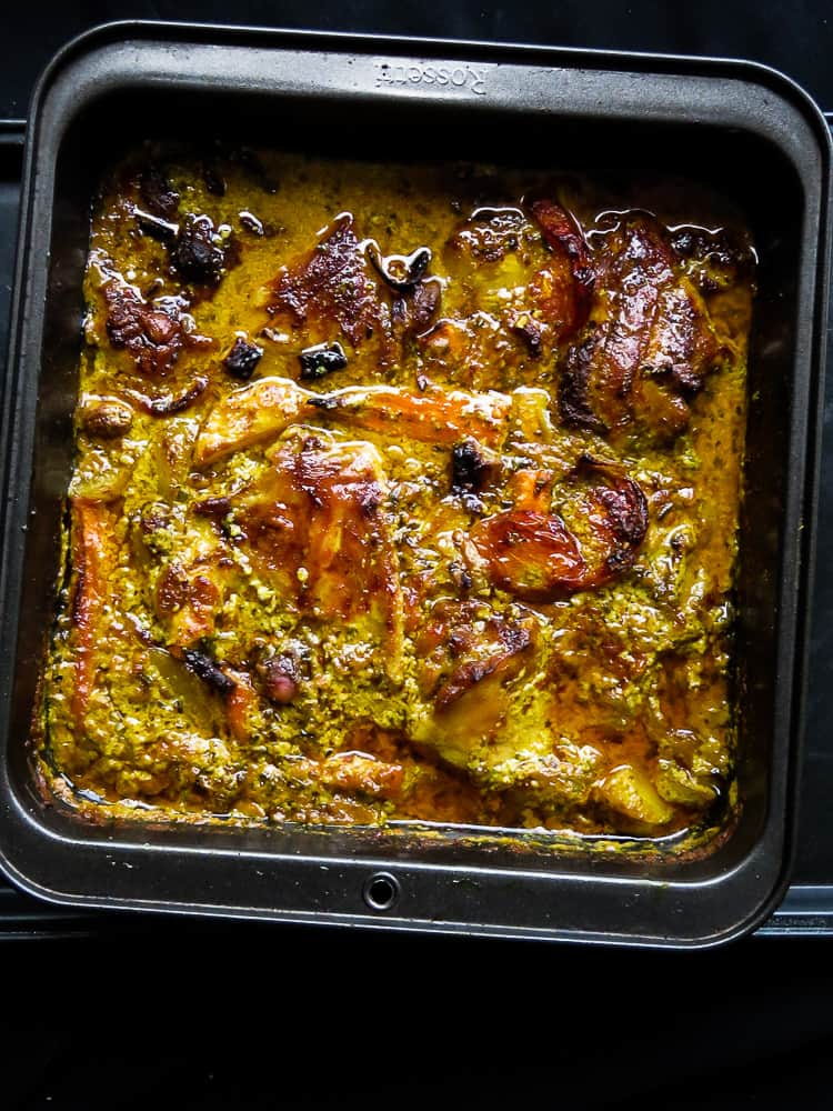 oven baked one pot lemon grass chicken curry-islandsmile.org