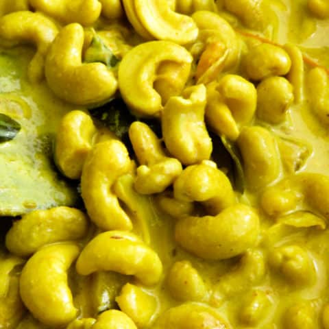 Sri lankan kaju curry(cashew curry).