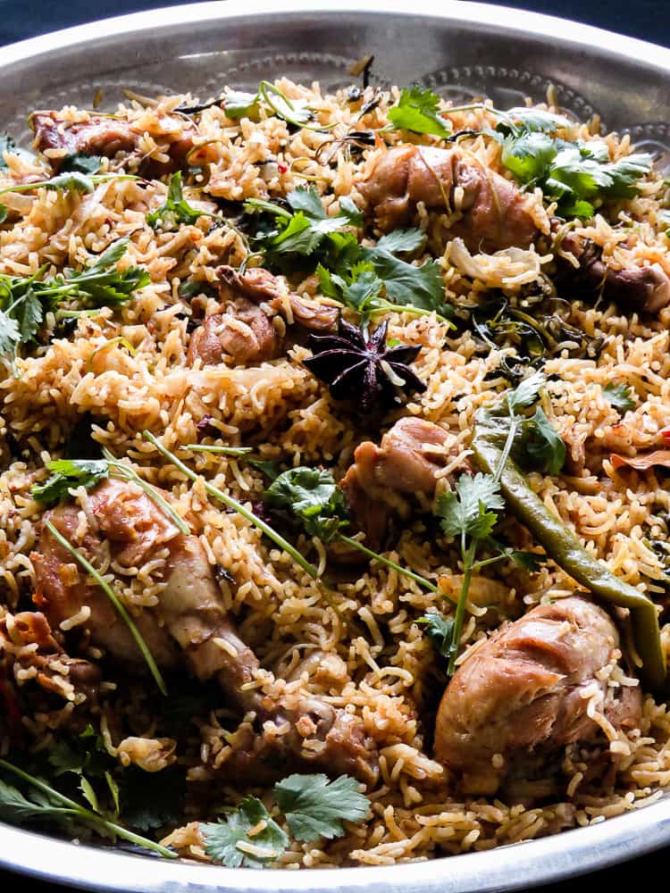 How to make Chicken Biryani in a Pressure cooker. Use your Pressure cooker to make this gorgeous, delectable one-pot Chicken Biryani for any festive occasion including Ramadan. It's quicker, full of flavour and the best meal to feast with your family.