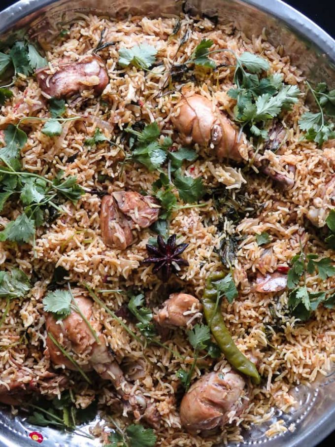 How to make Chicken Biryani in a Pressure cooker. Use your Pressure cooker to make this gorgeous, delectable one-pot Chicken Biryani for any festive occasion including Ramadan. It's quicker, full of flavour and the best meal to feast with your family.