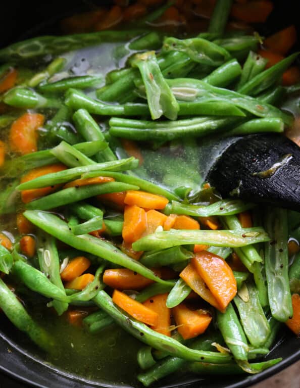 Carrot and Beans curry(Sri Lankan, vegetarian). | ISLAND SMILE