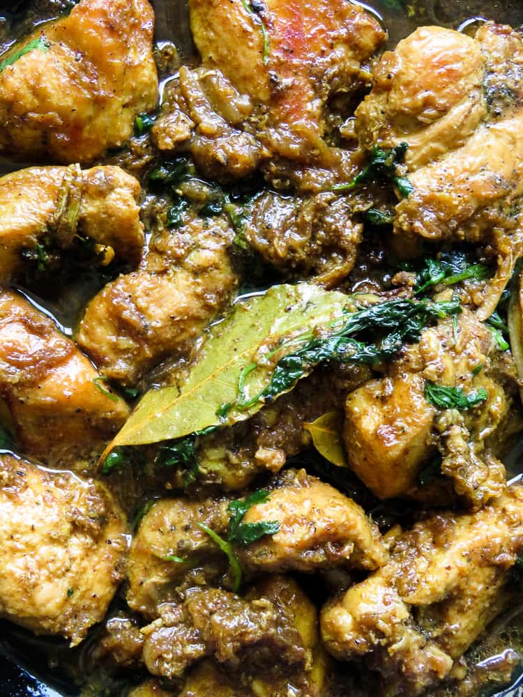 cardamom infused ginger garlic chicken(masala murgh) -islandsmile.org