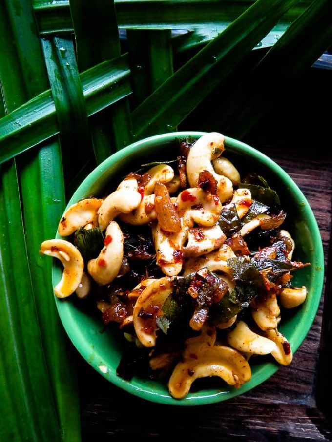 cashew stir-fr(kaju theldala, kaju baduma)-islandsmile.org