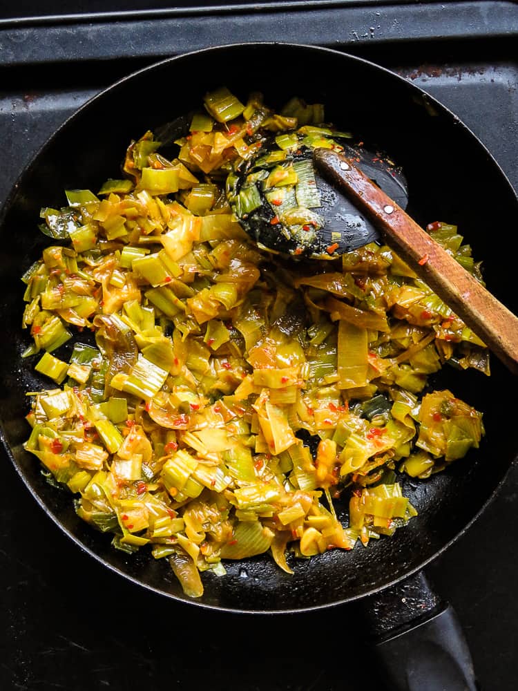 tempered leeks curry(sri lankan)-islandsmile.org