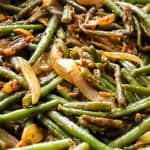 Sri Lankan chilli green bean fry(bonchi thel dala)-islandsmile.org