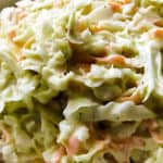 homemade creamy coleslaw salad with mayonnaise.-islandsmile.org