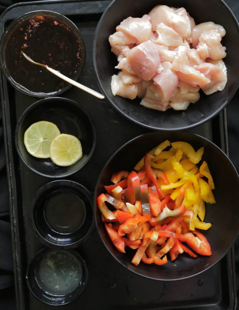 ingredients to make teriyaki chicken