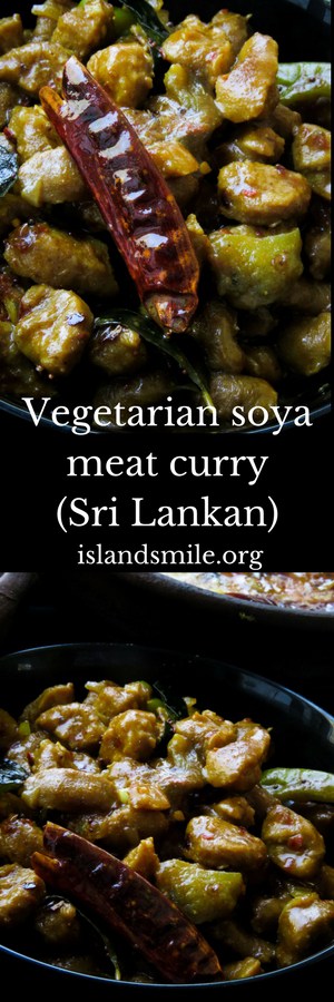How to cook a Sri Lankan-vegetarian soya meat curry(gluten-free). A vegetarian dish made with mealmaker. A meat substitute for all vegan and vegetarian diets full of plant-based protein. The trick is knowing how to add flavour to the soya and taking it from bland to a curry with taste. How to cook a Sri Lankan-vegetarian soya meat curry(gluten-free). A vegetarian dish made with mealmaker. A meat substitute for all vegan and vegetarian diets full of plant-based protein. The trick is knowing how to add flavour to the soya and taking it from bland to a curry with taste.