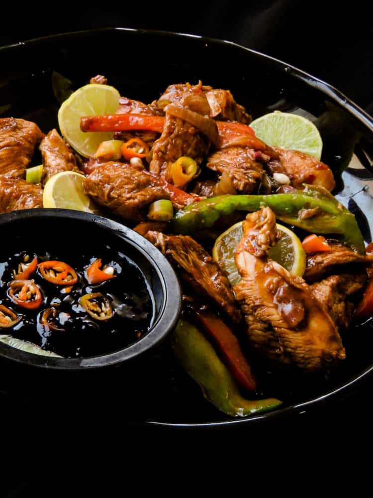 teriyaki chicken with onion and peppers. Add a few more of your favourite vegetables, give it a good toss, a bowl of rice on the side. your quick weekend meal is ready. teriyaki chicken with onion and peppers. Add a few more of your favourite vegetables, give it a good toss, a bowl of rice on the side. your quick weekend meal is ready.