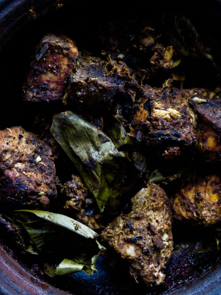 Sri Lankan ambul thiyal(sour fish curry). Sri Lankan ambul thiyal(sour fish curry).