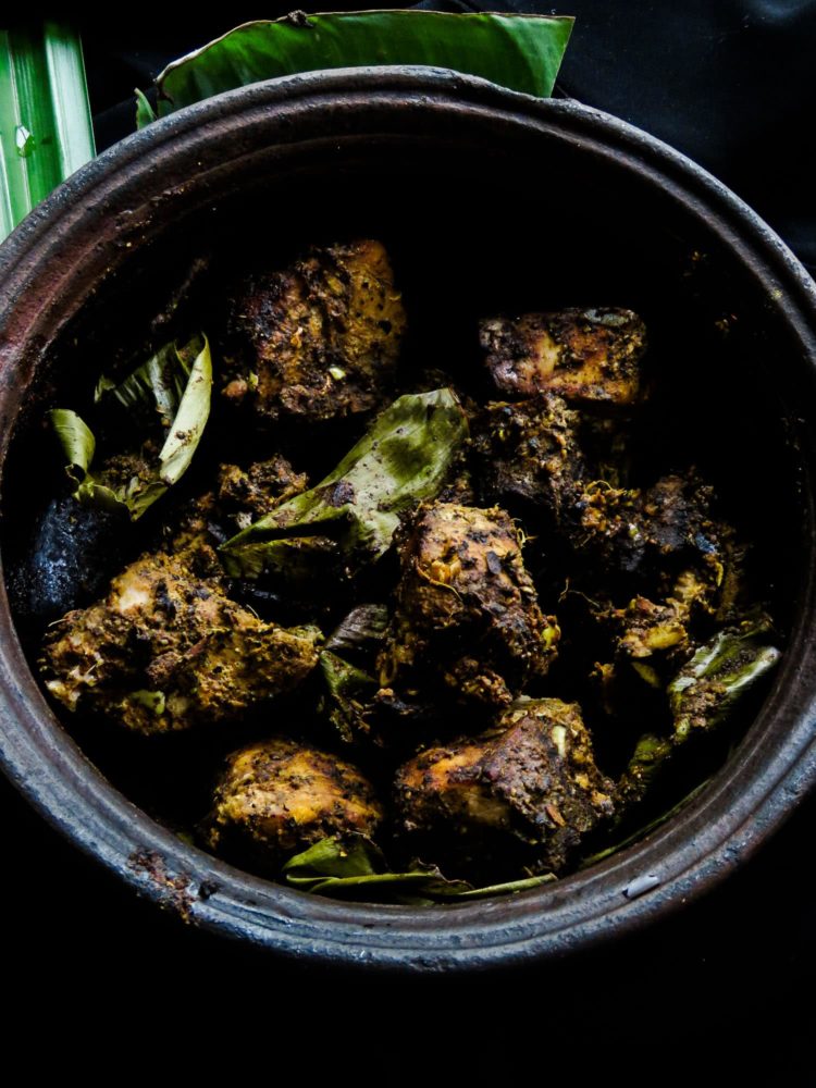 Sri Lankan ambulthiyal sour fish dry curry . Island smile