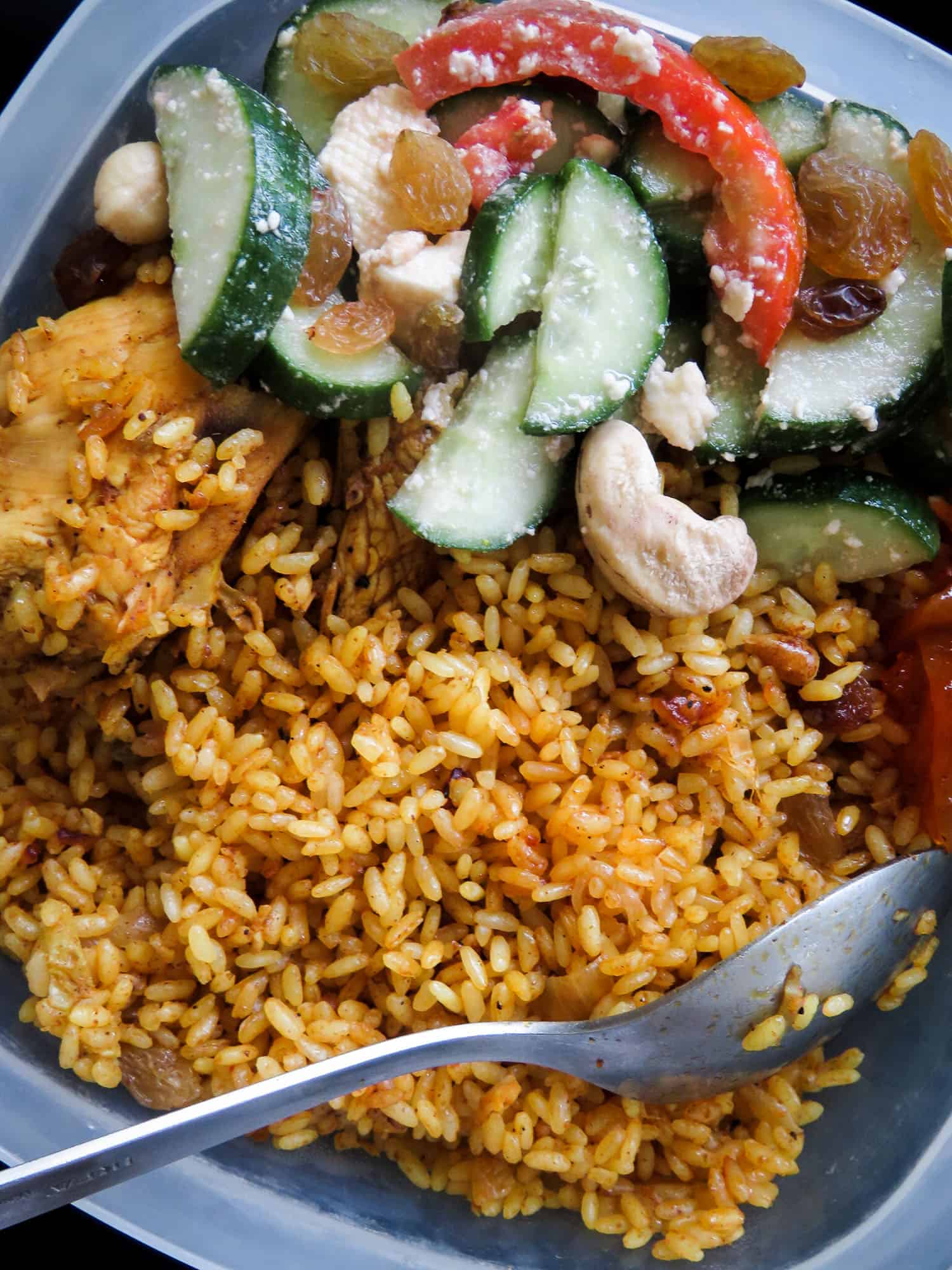 Download How to make rice cooker-School lunch box mock biryani. | Island smile
