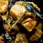 Sri Lankan breadfruit curry(vegetarian, Vegan)- a delicious curry cooked in Sri Lankan curry powder and coconut milk, it's a milky curry that just needs to be tried, to understand why it's such a popular and memorable dish.