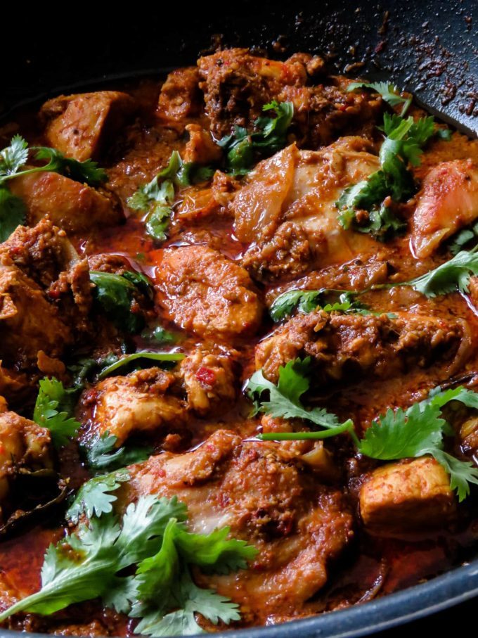 chettinad chicken curry. 