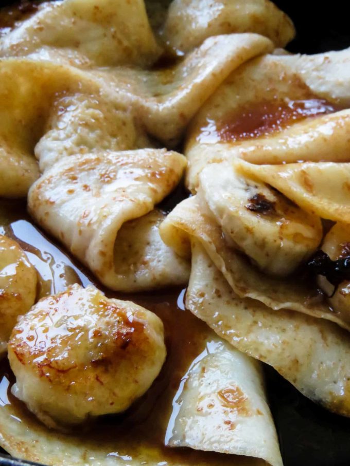 Sri Lankan pancakes with jaggery syrup- Sunday breakfast is all about  pleasing the family with pancakes. let me show you how to serve pancakes Sri-Lankan style.