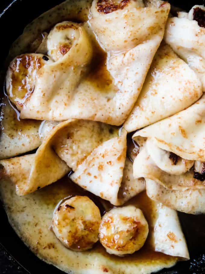 Sri Lankan pancakes with jaggery syrup- Sunday breakfast is all about  pleasing the family with pancakes. let me show you how to serve pancakes Sri-Lankan style.