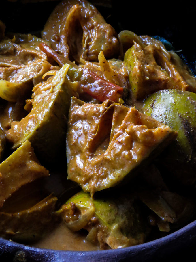 Sinhalese style mango curry(amba maluwa)- 