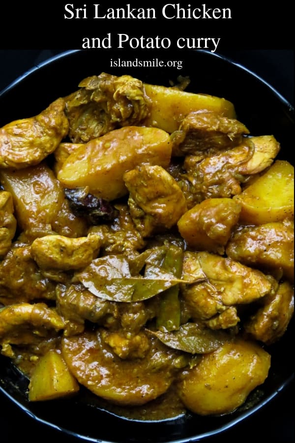 Sri Lankan chicken and potato curry Making this delicious one-pot dish is so easy, once done all you need is a few parathas, naans or chapatis to set your dinner. Great for no-fuss, weekday family dinners. #SriLanka #srilankan #curry #potato #chicken #onepot #slow-cooked #glutenfree #dinner #meals Sri Lankan chicken and potato curry Making this delicious one-pot dish is so easy, once done all you need is a few parathas, naans or chapatis to set your dinner. Great for no-fuss, weekday family dinners. #SriLanka #srilankan #curry #potato #chicken #onepot #slow-cooked #glutenfree #meals #dinner