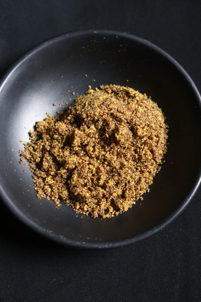 powdered mustard to make the date and lime chutney