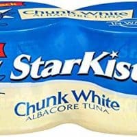 StarKist Chunk White Tuna in Water, 5 Ounce (Pack of 4)