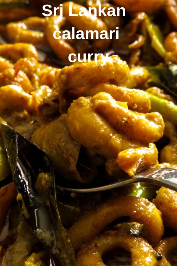 Calamari(squid) curry or as we call it dallo curry. A Sri Lankan seafood recipe you are going to love making for friends and family. You won't seed much of a side dish to serve this one-pot curry that's going to make you want to make this calamari/squid curry over and over again Calamari(squid) curry or as we call it dallo curry. A Sri Lankan seafood recipe you are going to love making for friends and family. You won't seed much of a side dish to serve this one-pot curry that's going to make you want to make this calamari/squid curry over and over again