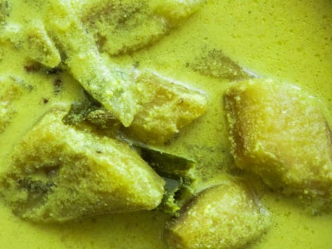 Ash Plantain Coconut Curry Sri Lankan Island Smile