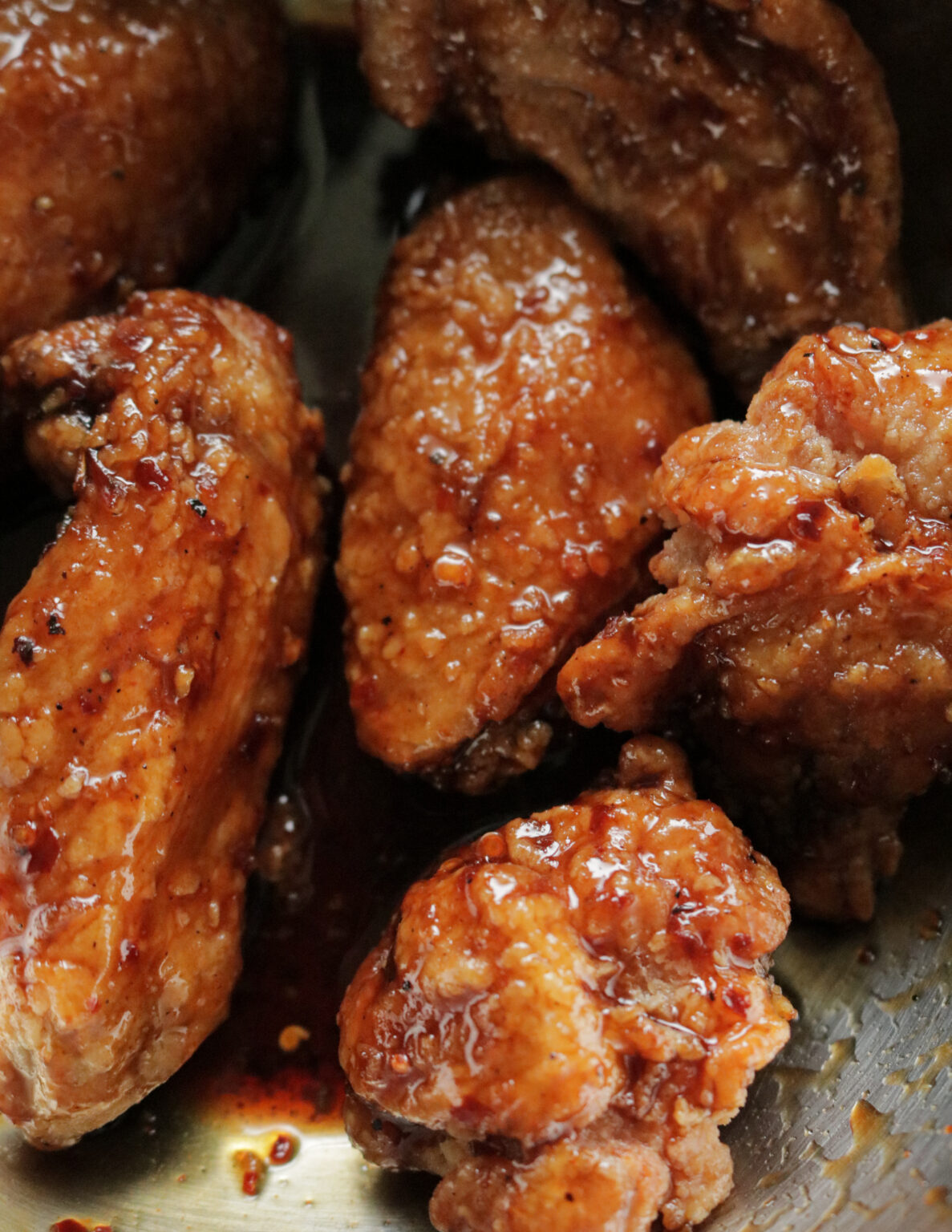 TERIYAKI CHICKEN WINGS. ISLAND SMILE