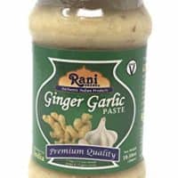 Rani Ginger Garlic Cooking Paste 10.58oz (300gm) ~ Vegan | Glass Jar | Gluten Free | NON-GMO | No Colors | Indian Origin