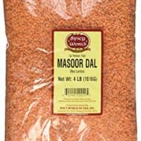 Spicy World Masoor Dal (Indian Red Lentils) 4 Pounds