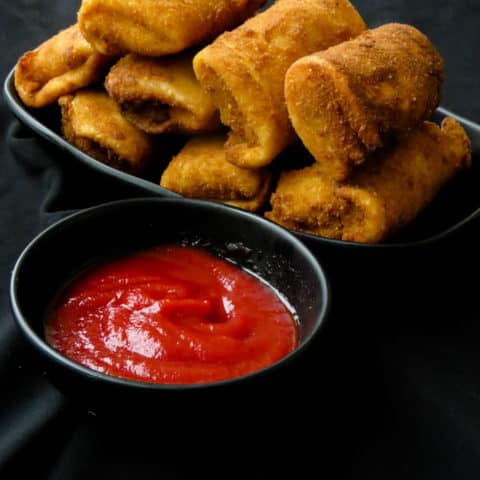 how to make chinese fish rolls at home.