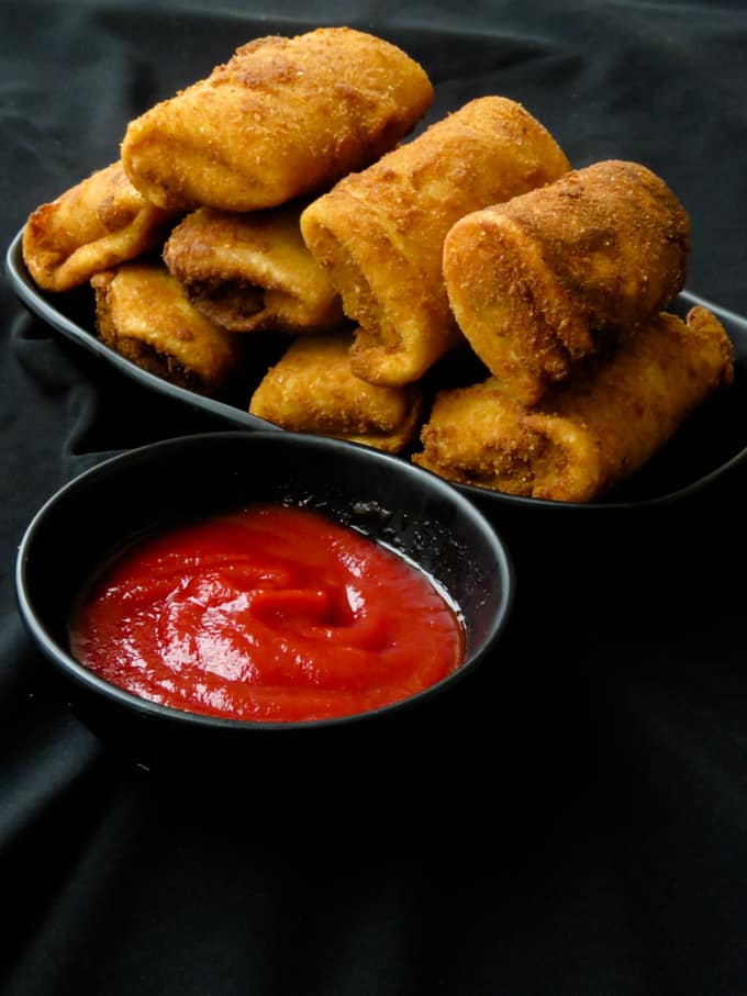 how to make chinese fish rolls at home.