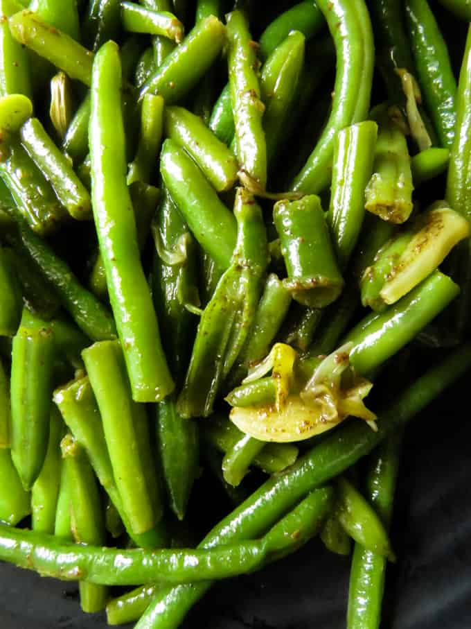 beans stir fry, an easy 20 minutes side dish for the holidays.