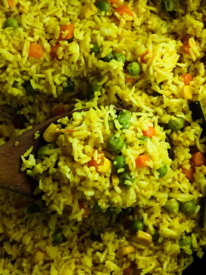 Frozen mixed vegetable rice pilaf. All you need to make this easy peasy mix vegetable rice pilaf is a bag of frozen mixed veggies and some rice.