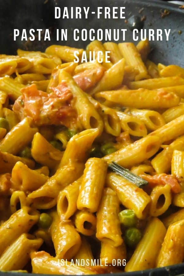 pasta in tomato coconut curry sauce(dairy-free). The coconut-tomato sauce with curry flavors and a pinch of Italian seasoning at the end gives you a delightful dinner to enjoy this weekend. pasta in tomato coconut curry sauce(dairy-free). The coconut-tomato sauce with curry flavors and a pinch of Italian seasoning at the end gives you a delightful dinner to enjoy this weekend.