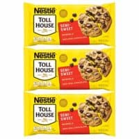 Nestle Toll House Semi-sweet Chocolate Morsels 12oz (Pack of 3)