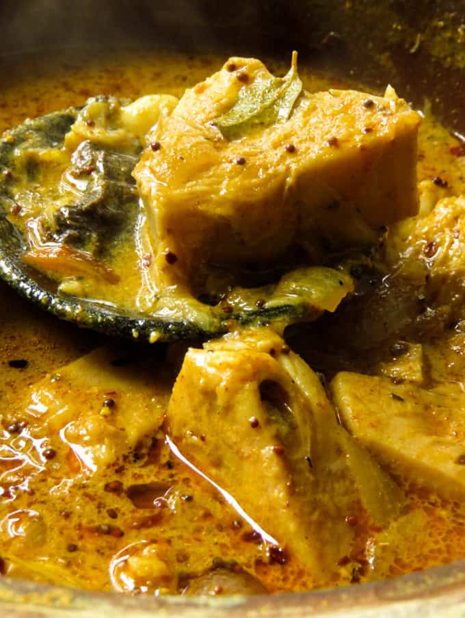 How to cook Sri Lankan ackfruit curry.