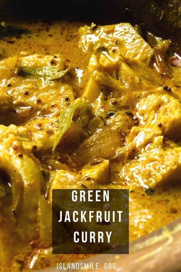 Jackfruit curry(Sri Lankan polos curry)with coconut milk gravy. Make a delicious pot vegan/vegetarian Jackfruit using the correct curry powders and spices to compliment this coconut milk curry dish and you'll know why this Sri Lankan dish is popular.