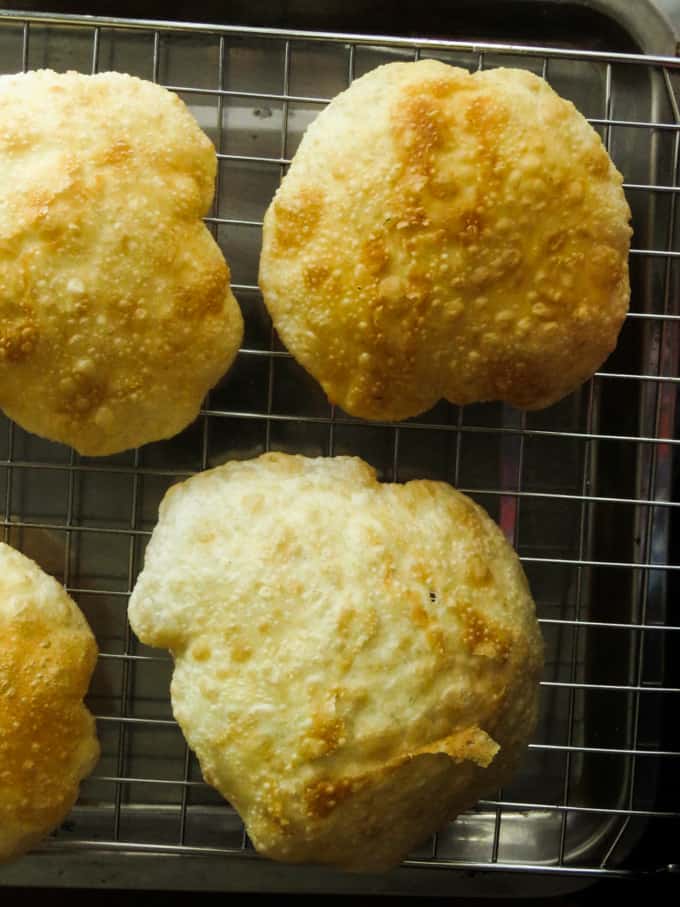 how to make homemade poori.