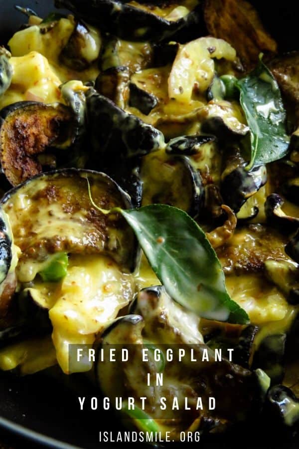 Roasted Eggplant with Curried Yogurt